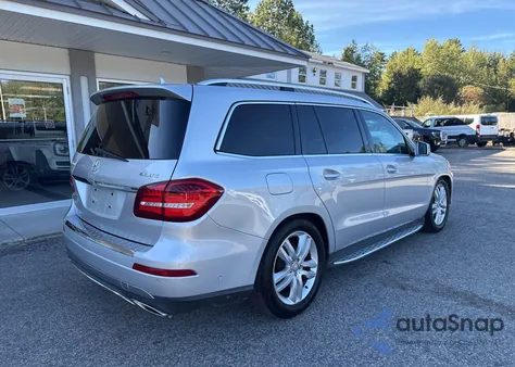 2017 Mercedes-Benz Gls 450 4Matic z USA, uszkodzony, nr VIN 4JGDF6EE9HA763983